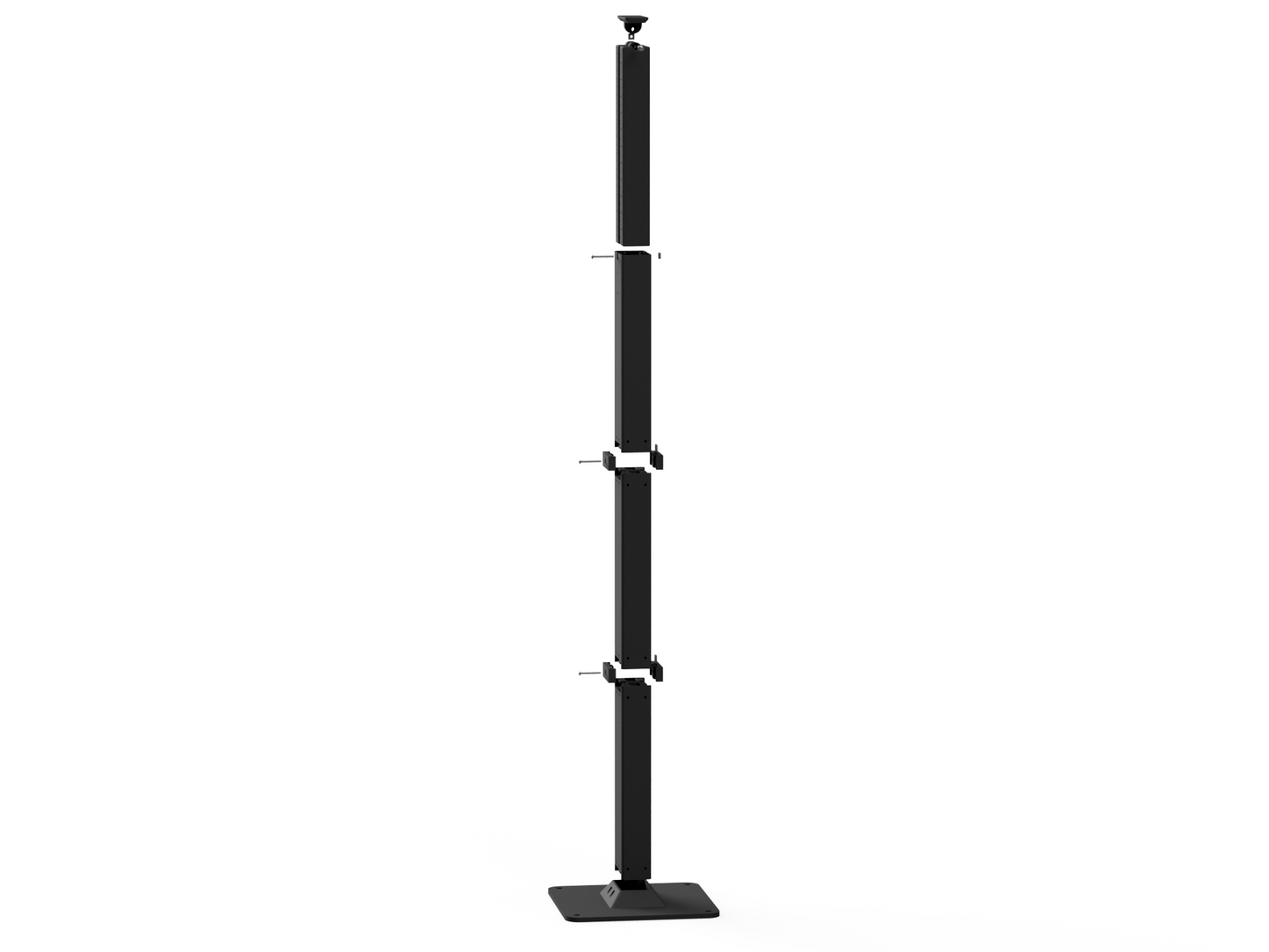 3D Printed Black Adjustable Support Tower 31" to 39"