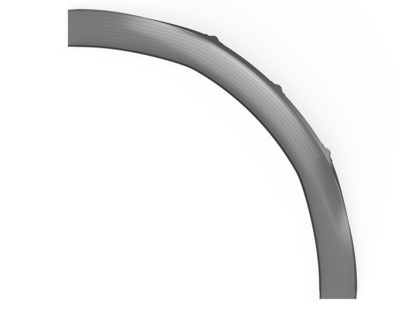 Open Track 100 Low Bank Turn Kit - Wide Radius 90°