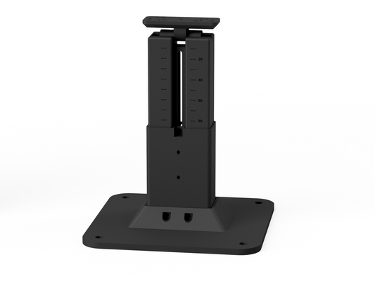 3D Printed Black Adjustable Support Tower 5.5" to 8.5"