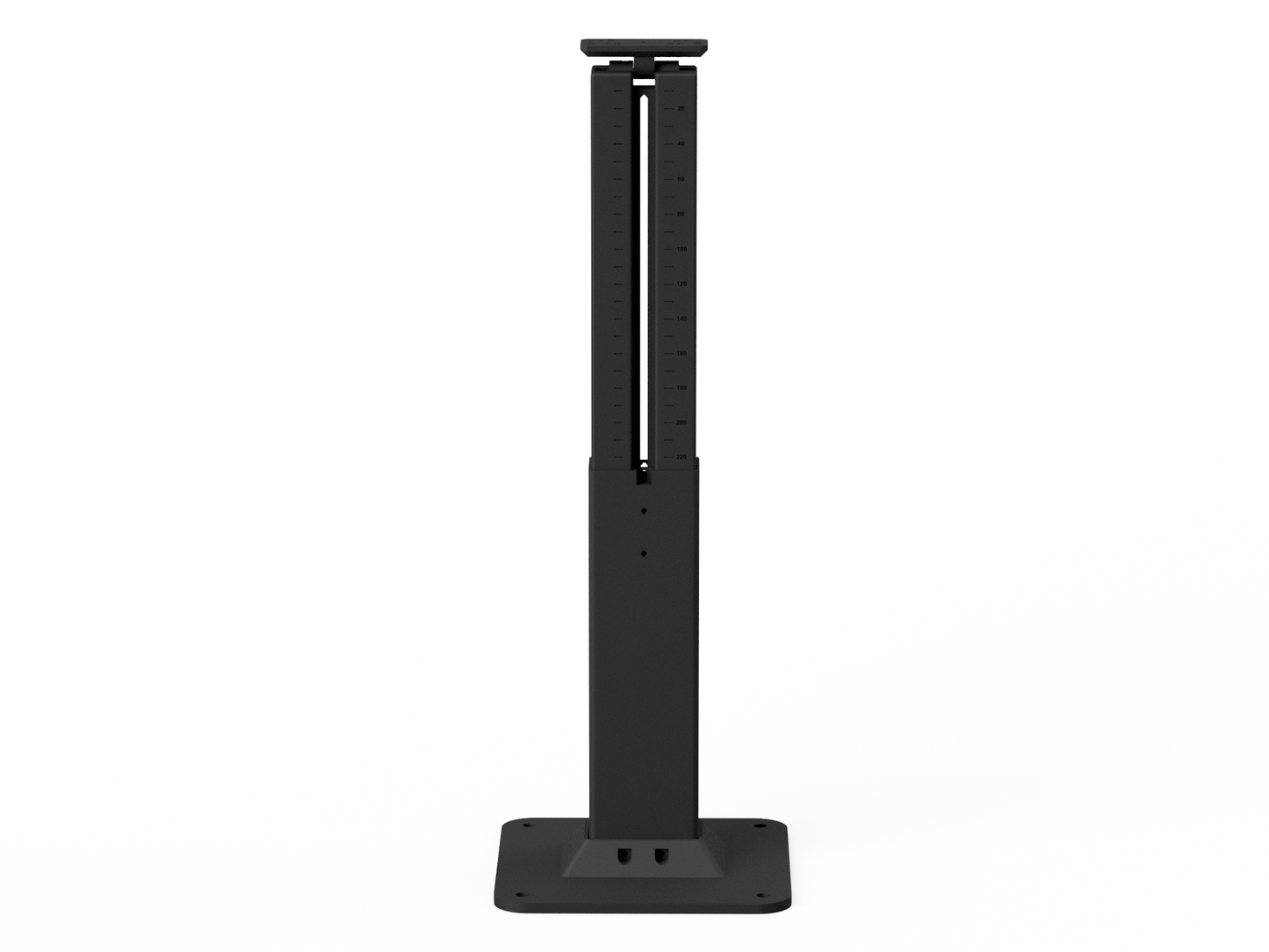 3D Printed Black Adjustable Support Tower 11" to 19"