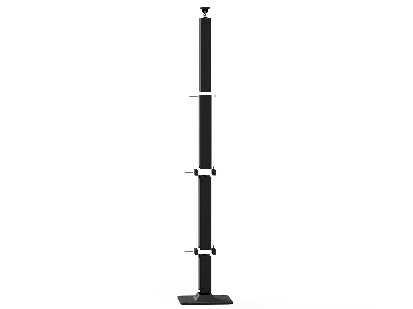 3D Printed Black Adjustable Support Tower 26" to 34"