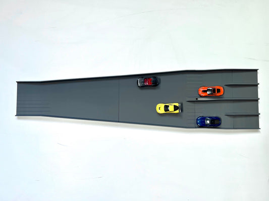 SR 1:55 4-Lane Merge to Open Track 100 - 33"/84cm