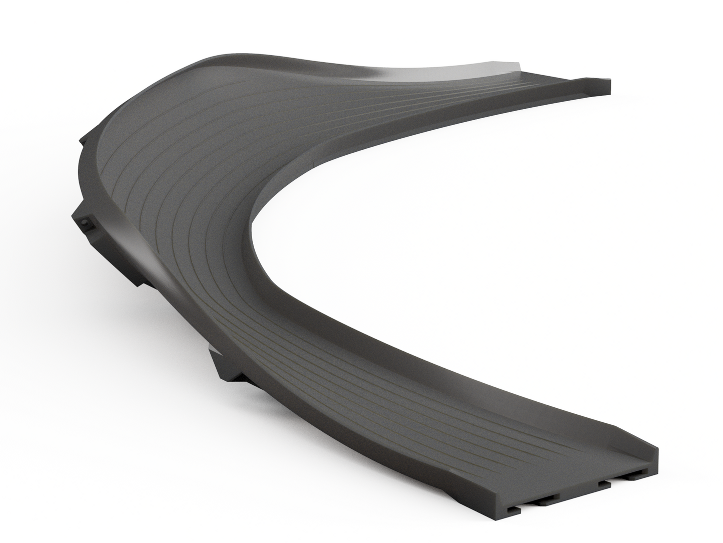 Open Track 100 Low Bank Turn Kit - Wide Radius 90°