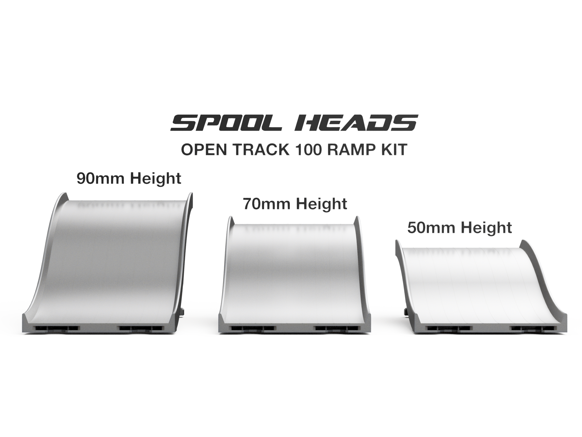 Open Track 100 Ramp Kit - 3.25'/99cm – Spool Heads
