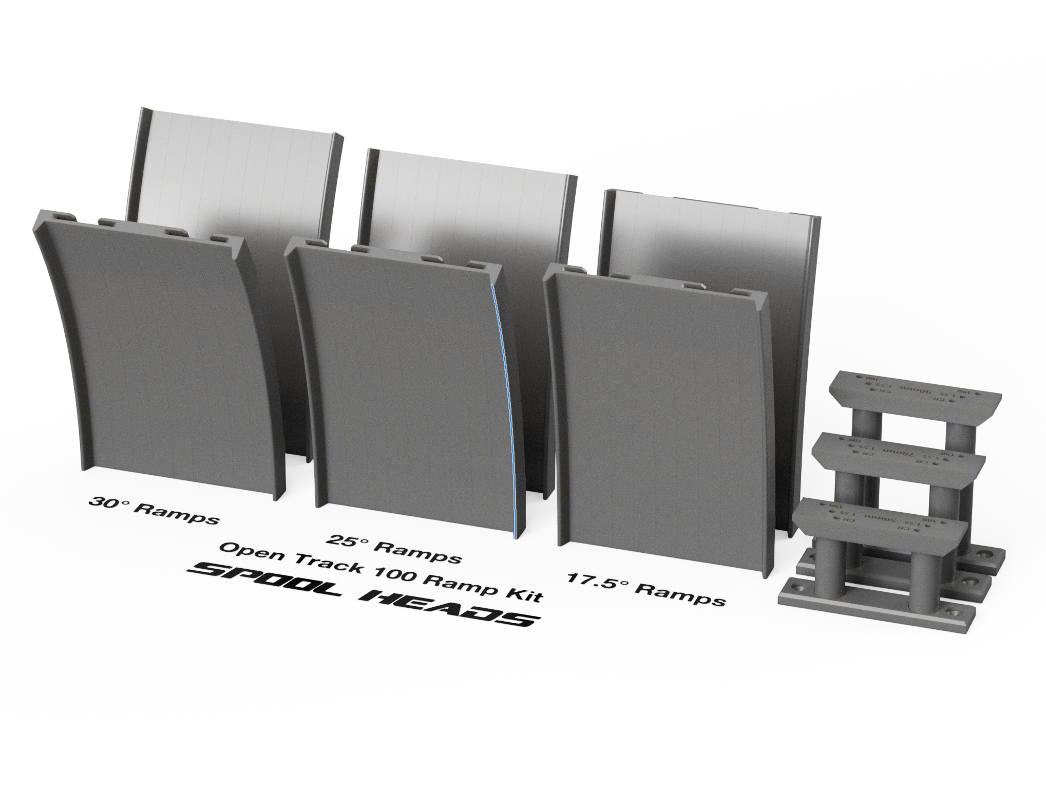 Open Track 100 Ramp Kit - 3.25'/99cm – Spool Heads