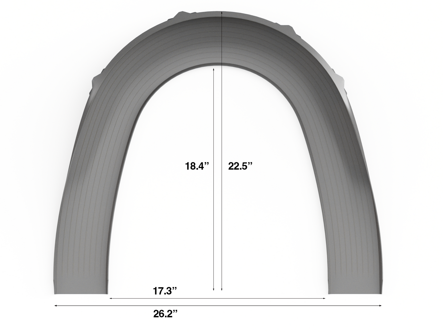 Open Track 100 Low Bank Turn Kit - 180°