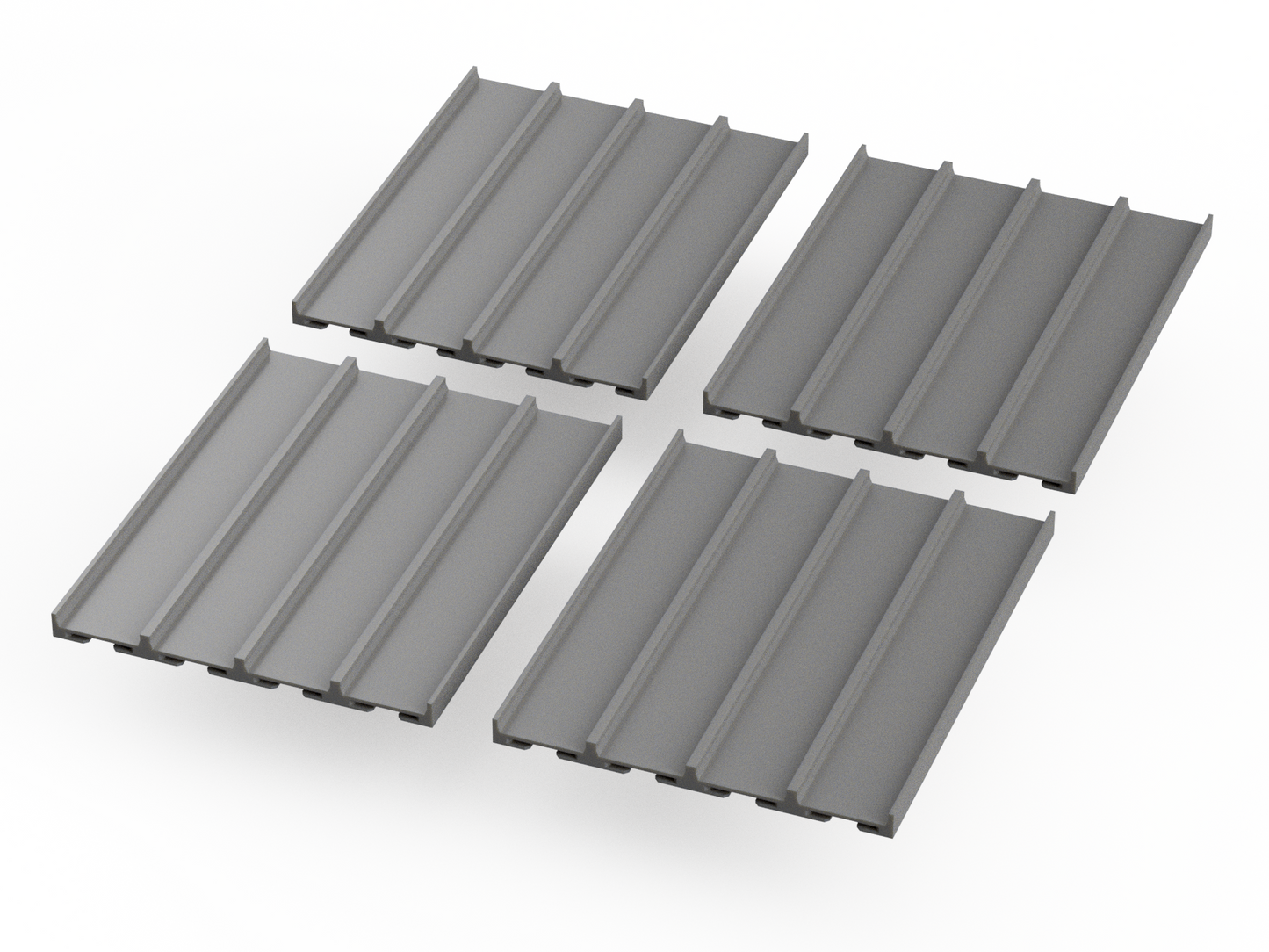 SR 1:55 4-Lane Straight Kit - 3'/960mm