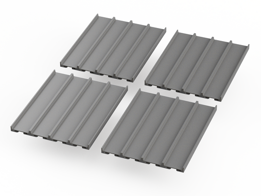 SR 1:55 4-Lane Straight Kit - 3'/960mm