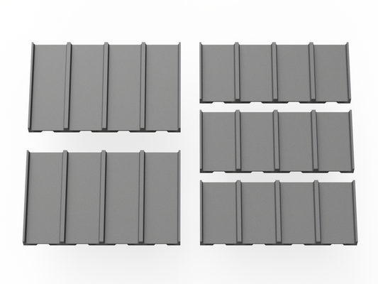 SR 1:55 4-Lane Short Straight Kit - 1.5'/46cm