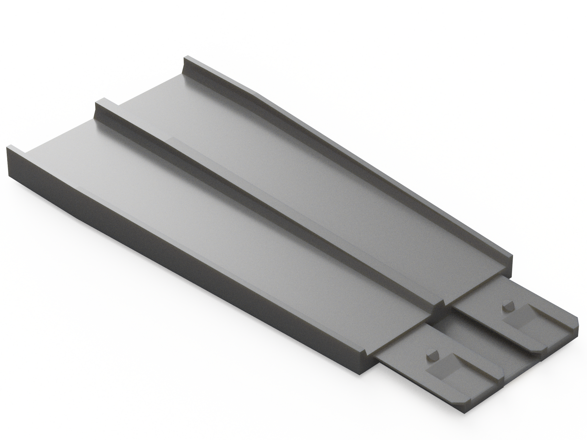 SR 1:55 2 Lane to Compatible Hot Wheels Orange Track Connection