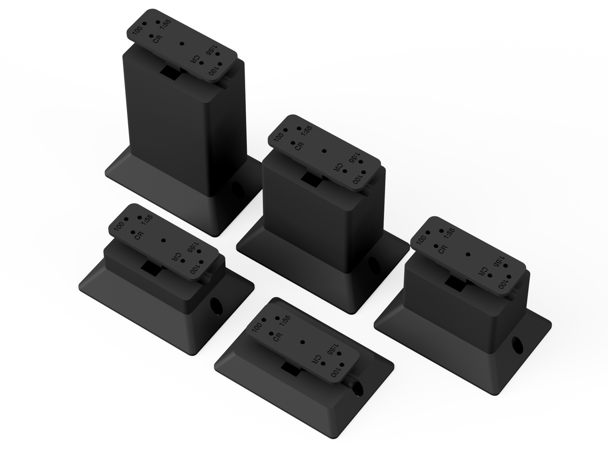 Base Support All Thread Small Support Bases (Set of 5) – Spool Heads